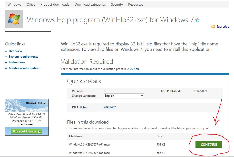 winhlp32 exe download